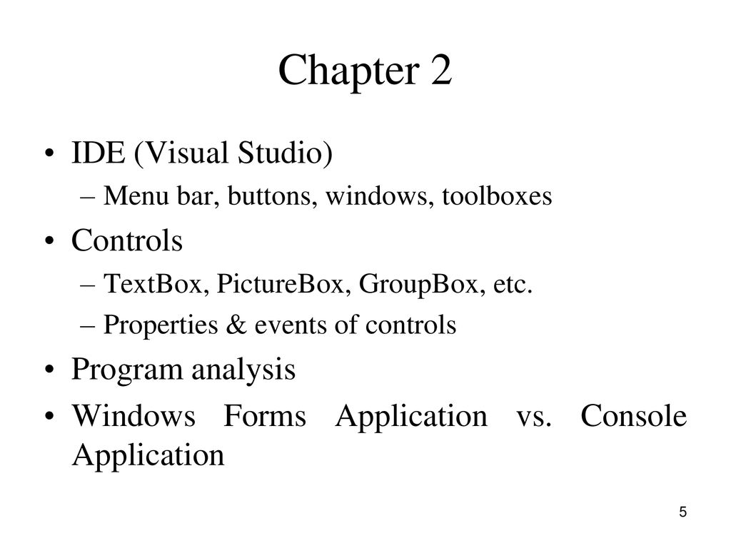 CSCI 3328 Object Oriented Programming in C# Review: Exam I - ppt download