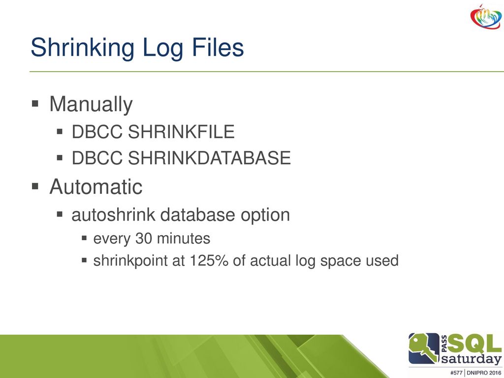 Inside transaction logging ppt download
