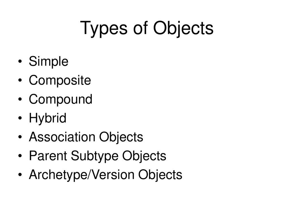 Semantic Objects. - ppt download