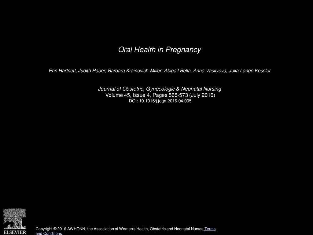 Oral health in pregnancy ppt download