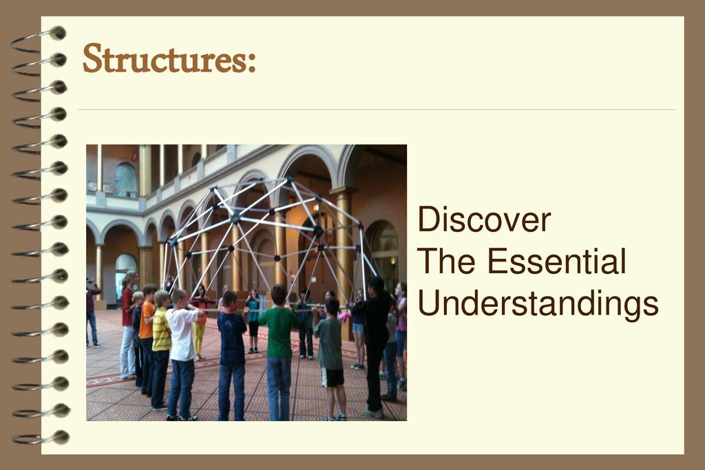 Structures: Discover The Essential Understandings