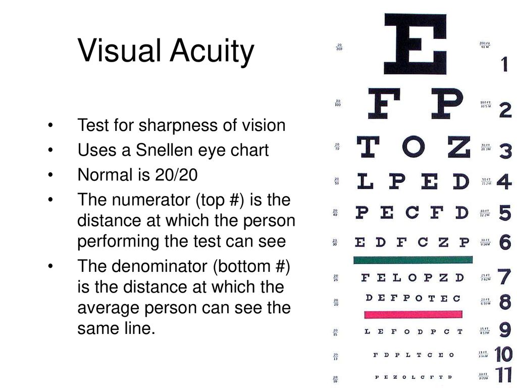 Vision tests ppt download
