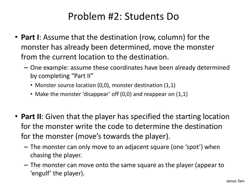 Problem #2: Students Do