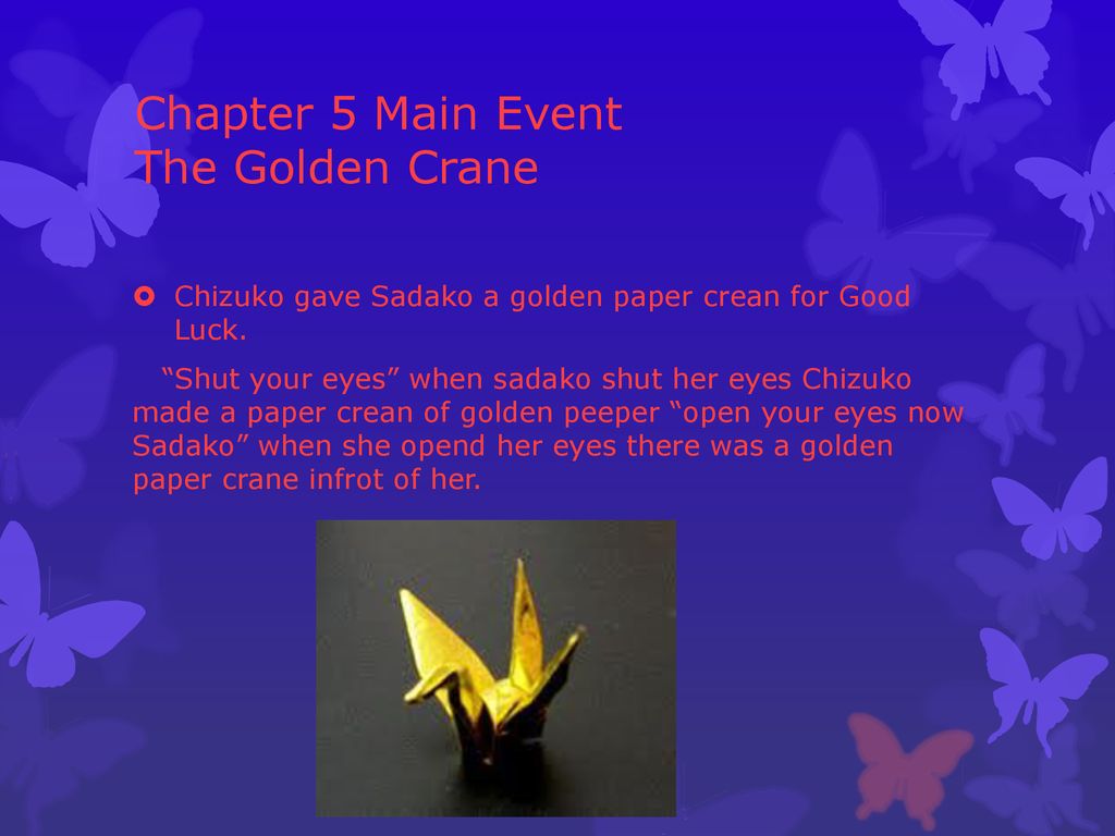 sadako and the thousand paper cranes characters