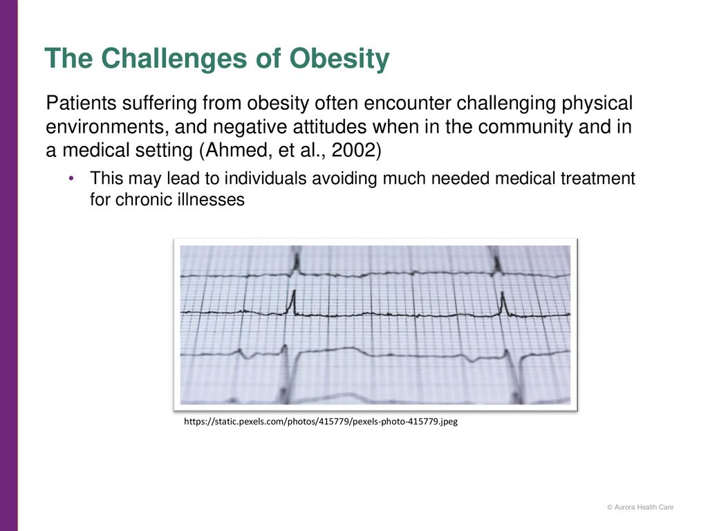 The Challenges of Obesity