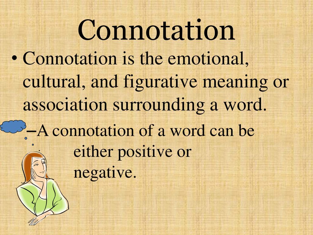 Denotation and Connotation - ppt download