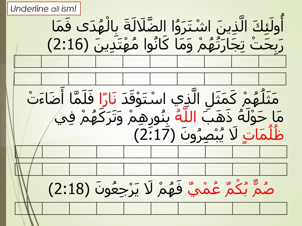 Part C Lecture: Al Baqarah, Ayah ppt download