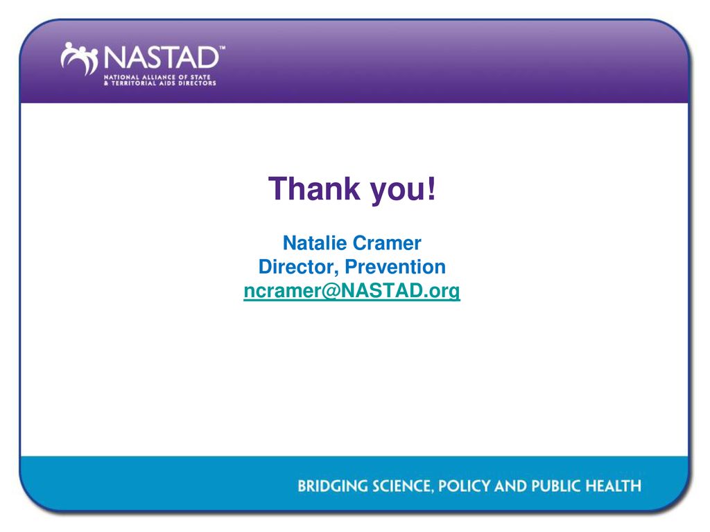 NASTAD Update CSTE Annual Conference ppt download