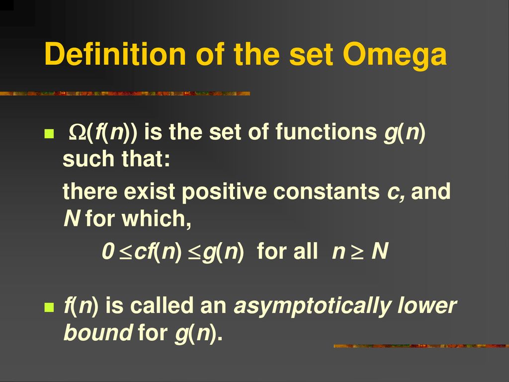 Asymptotic Growth Rate Ppt Download