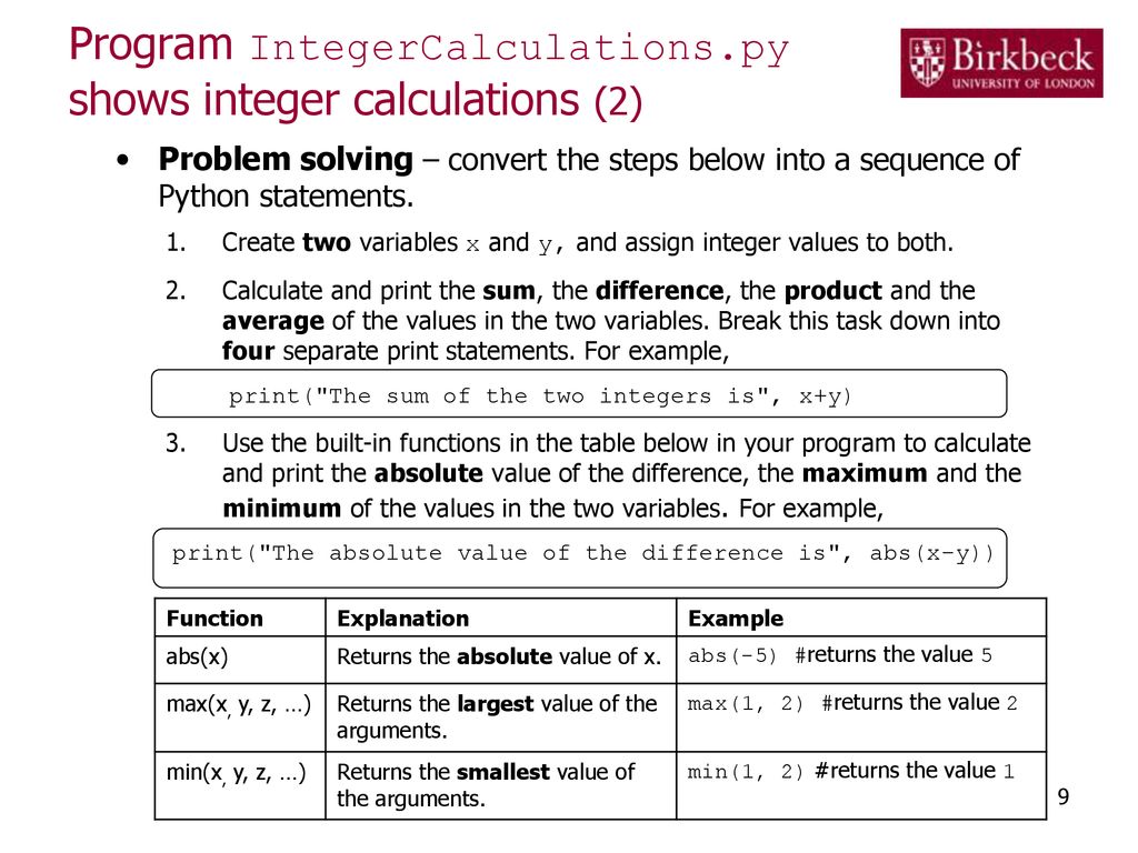 Introduction to Programming - ppt download