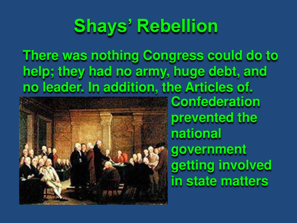 Lesson 8.1b Shays’ Rebellion ppt download
