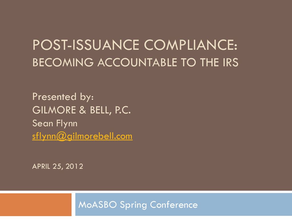 MoASBO Spring Conference ppt download