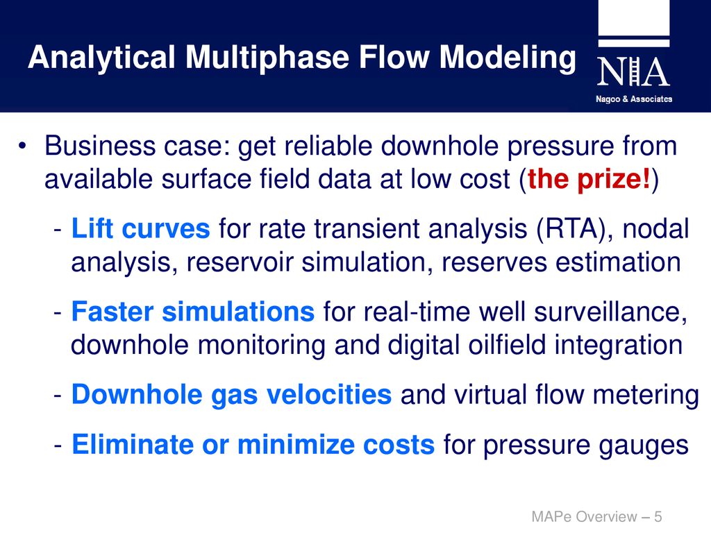 Age of Analytical Multiphase Flow Modeling: Multiphase AP Engine (MAPe ...