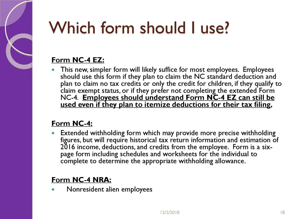 41 nc 4 allowance worksheet Worksheet Master