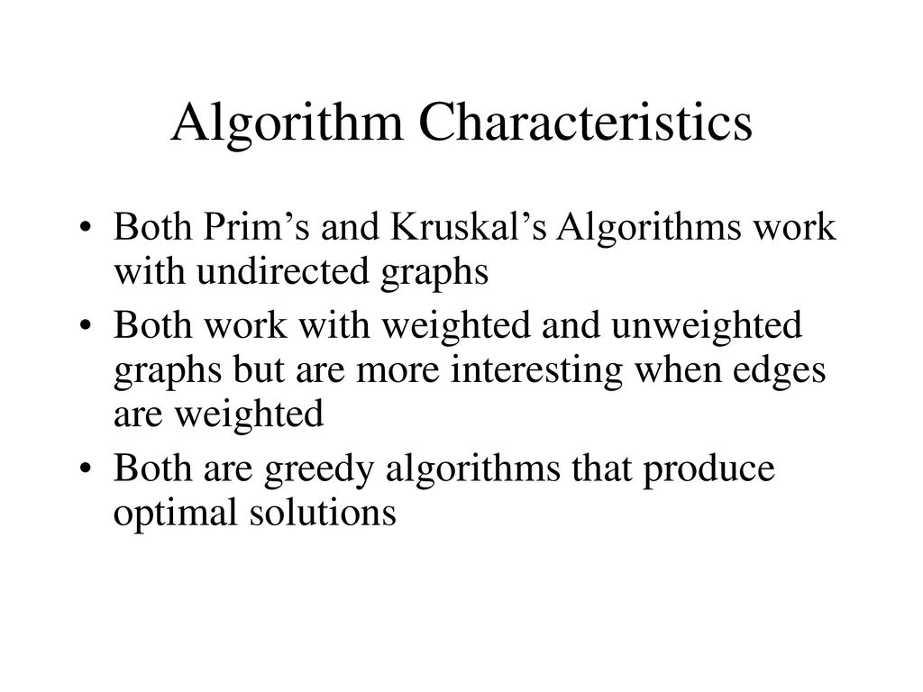 Minimum Spanning Trees - ppt download