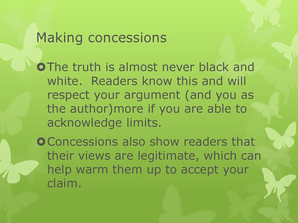 English b1a counterargument ppt download