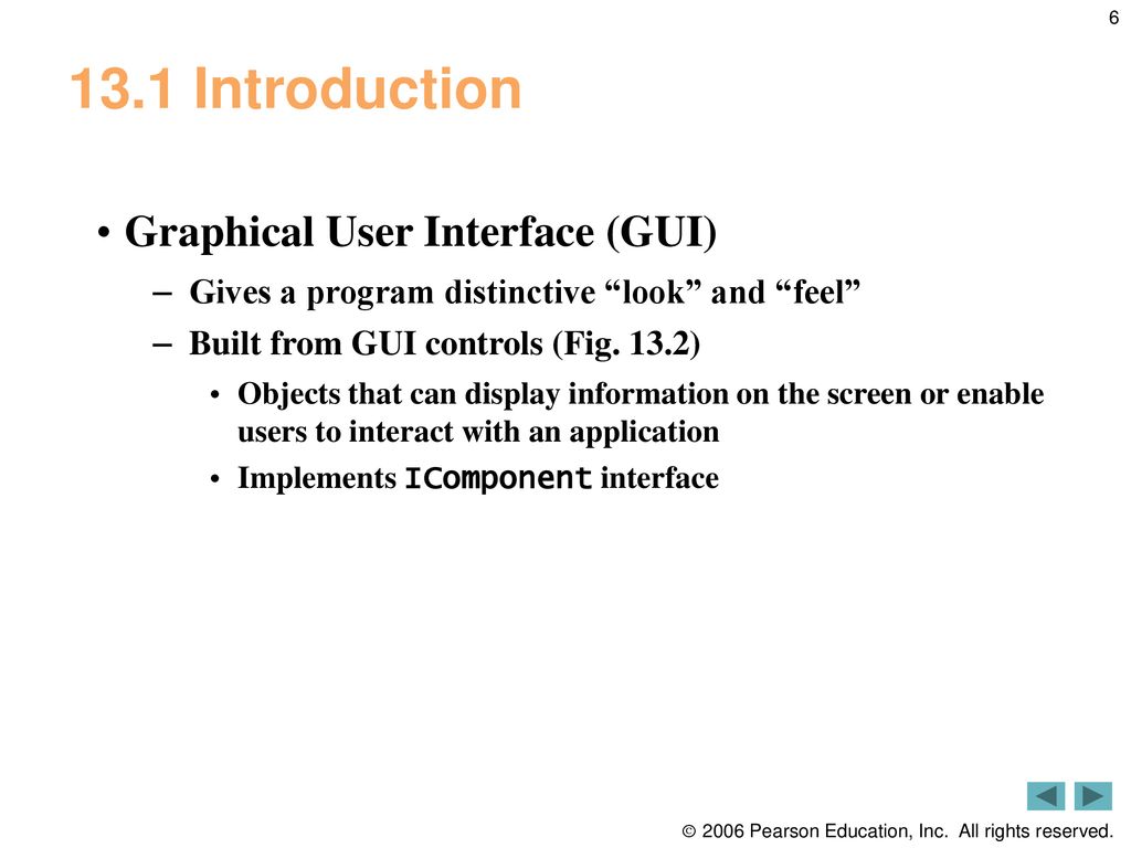 Graphical User Interface Concepts: Part I - ppt download