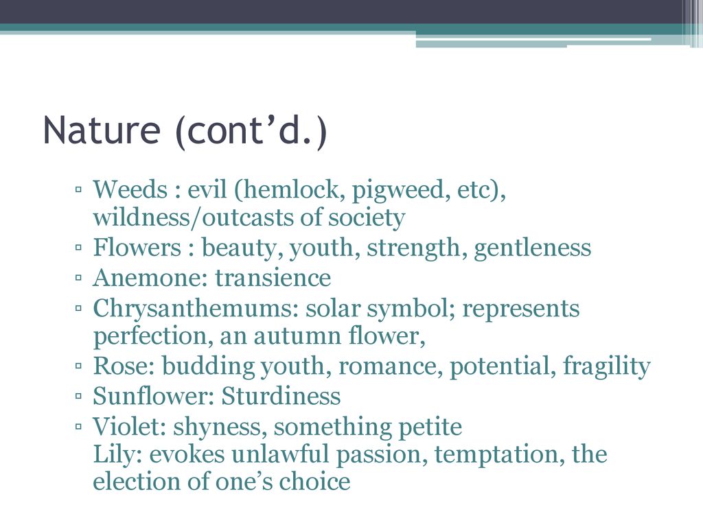 Symbolism in Literature ppt download