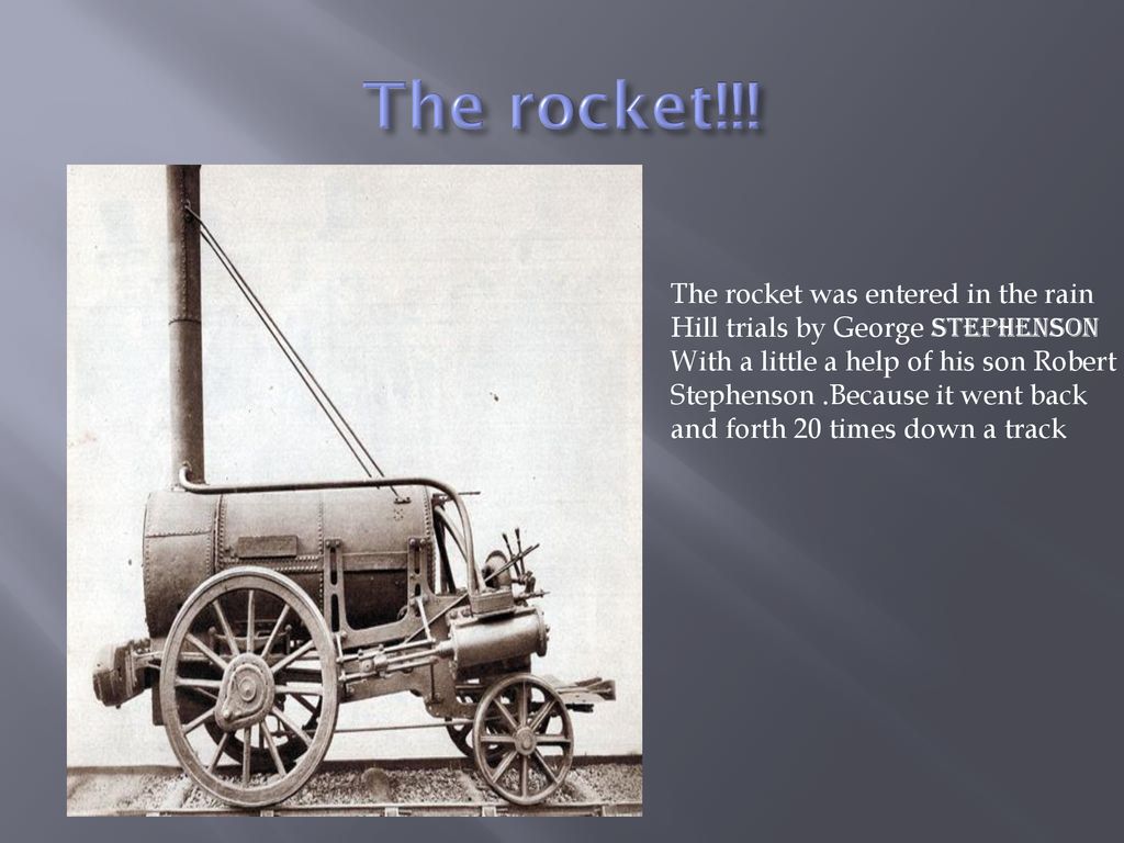 George Stephenson the rocket inventor - ppt download
