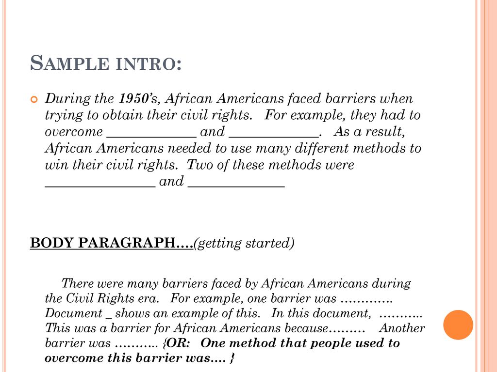 african american civil rights movement essay