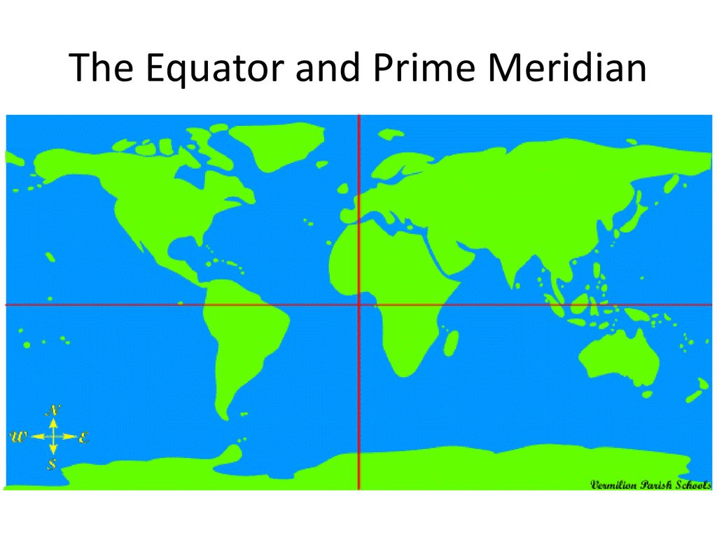 World Map With Equator And Prime Meridian Longitude And Latitude - Ppt Download
