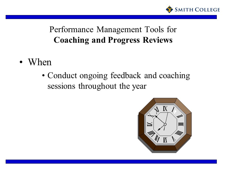 Performance Management Tools for Coaching and Progress Reviews