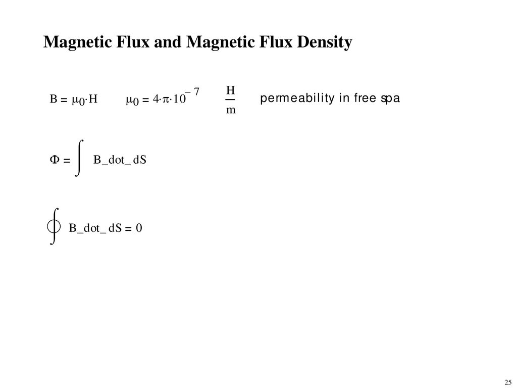 The Steady State Magnetic Field - ppt download