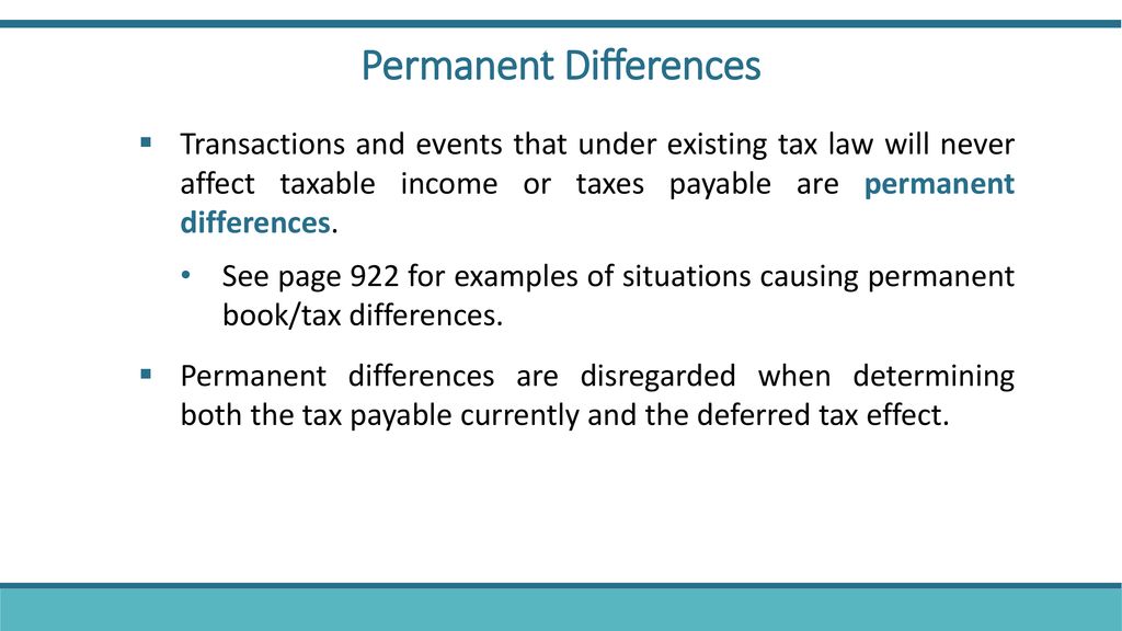 Accounting for income taxes ppt download