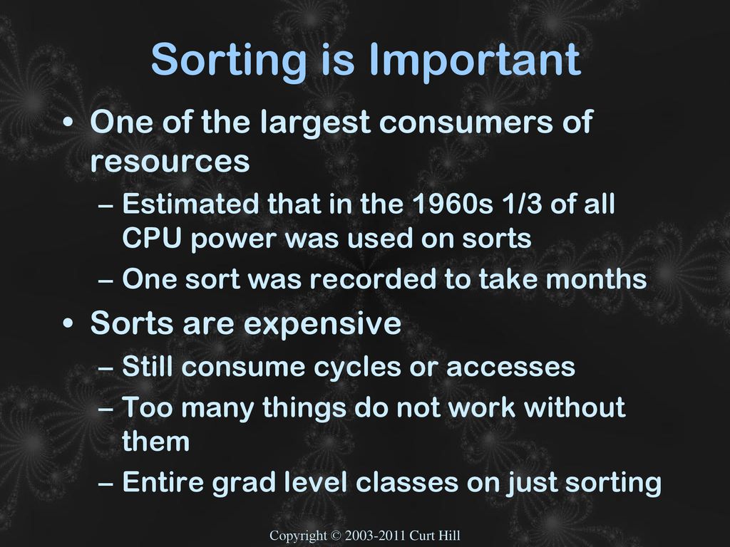 Putting things in order ppt download
