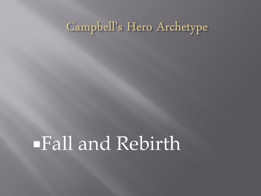 Campbell’s Hero Archetype