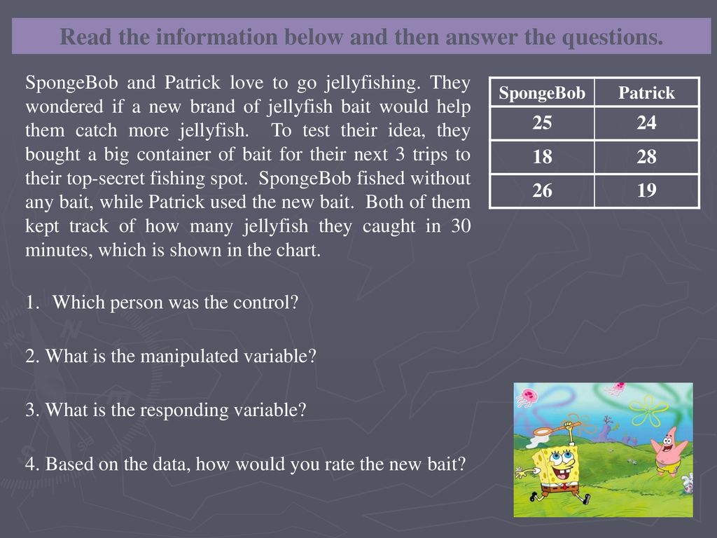 Lab Time Science Experiments #22. - ppt download Inside Spongebob Scientific Method Worksheet