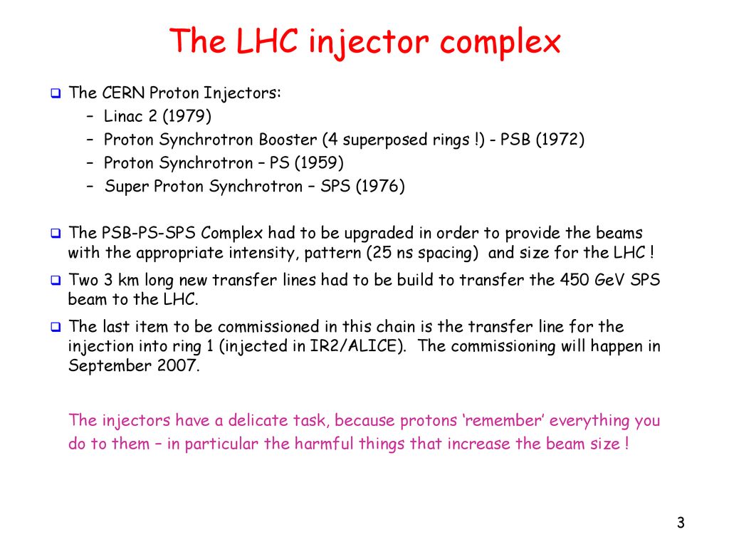 The LHC injector complex