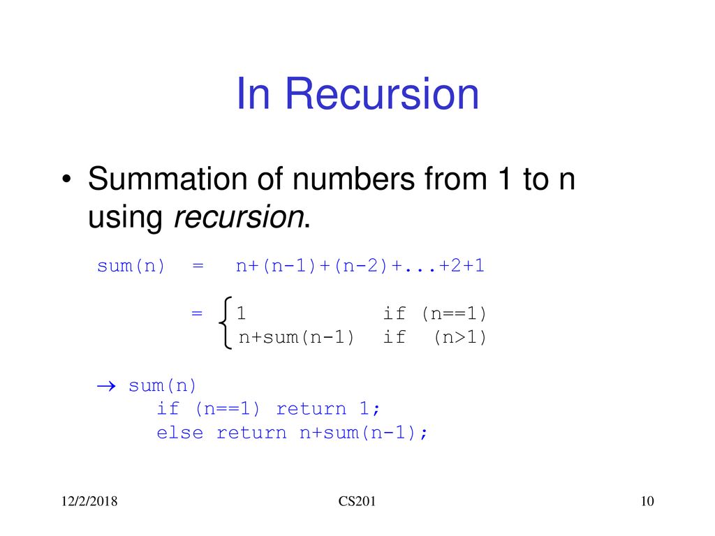 CS201: Data Structures and Discrete Mathematics I - ppt download