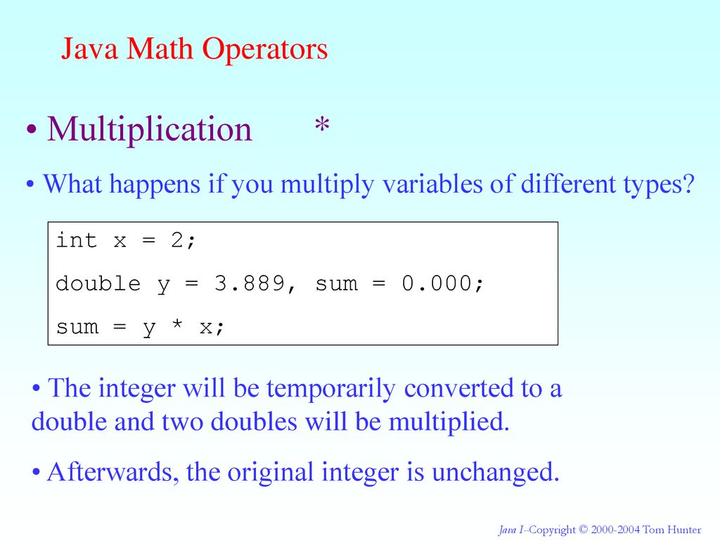 Java I. - ppt download