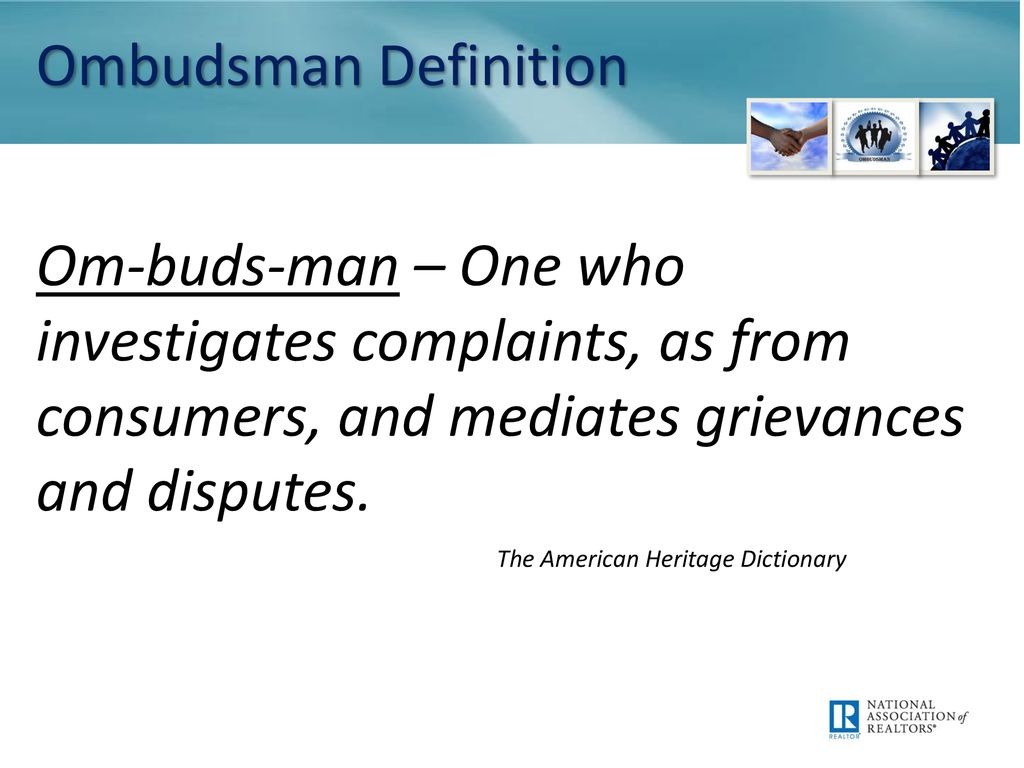 Ombudsman meaning