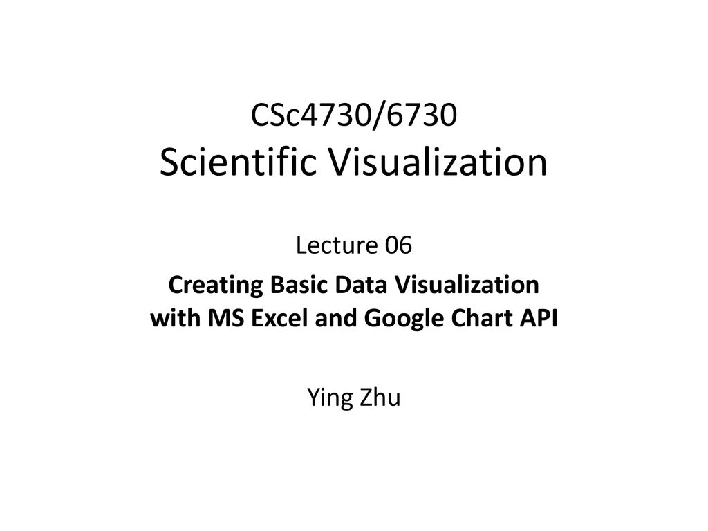 Chxr Google Charts