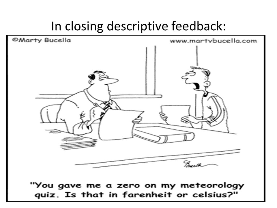 What is your definition of descriptive feedback? - ppt video online ...