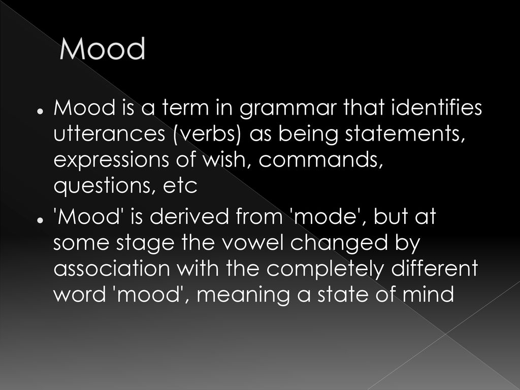 Moods Week ppt download