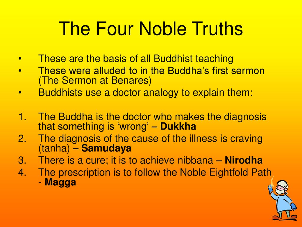 four noble truths of buddhism summary