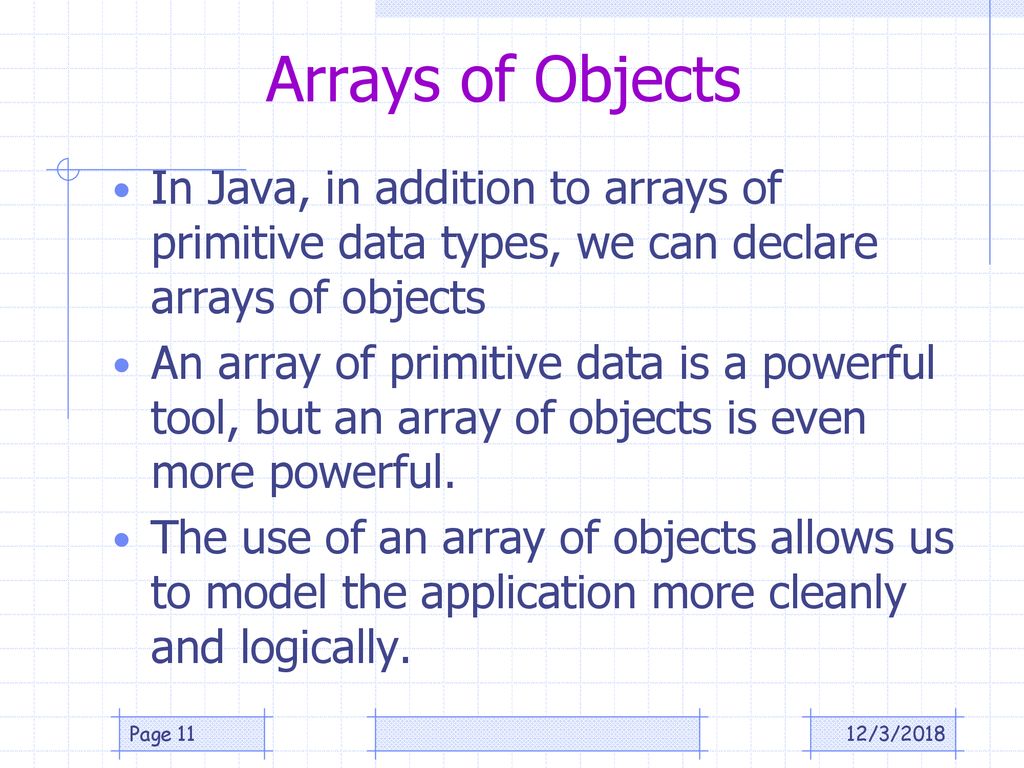 Chapter 6: Arrays. - ppt download