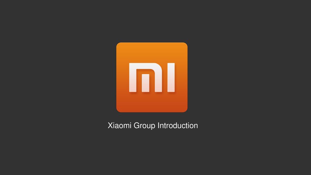 Xiaomi Group Introduction