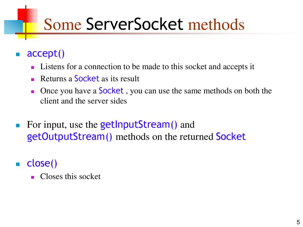 Sockets and URLs 3-Dec ppt download