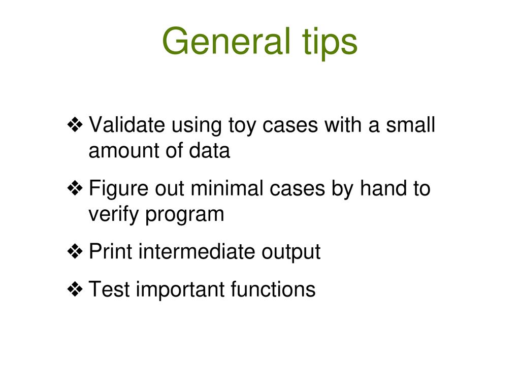 Programming Tips GS540 January 10, ppt download