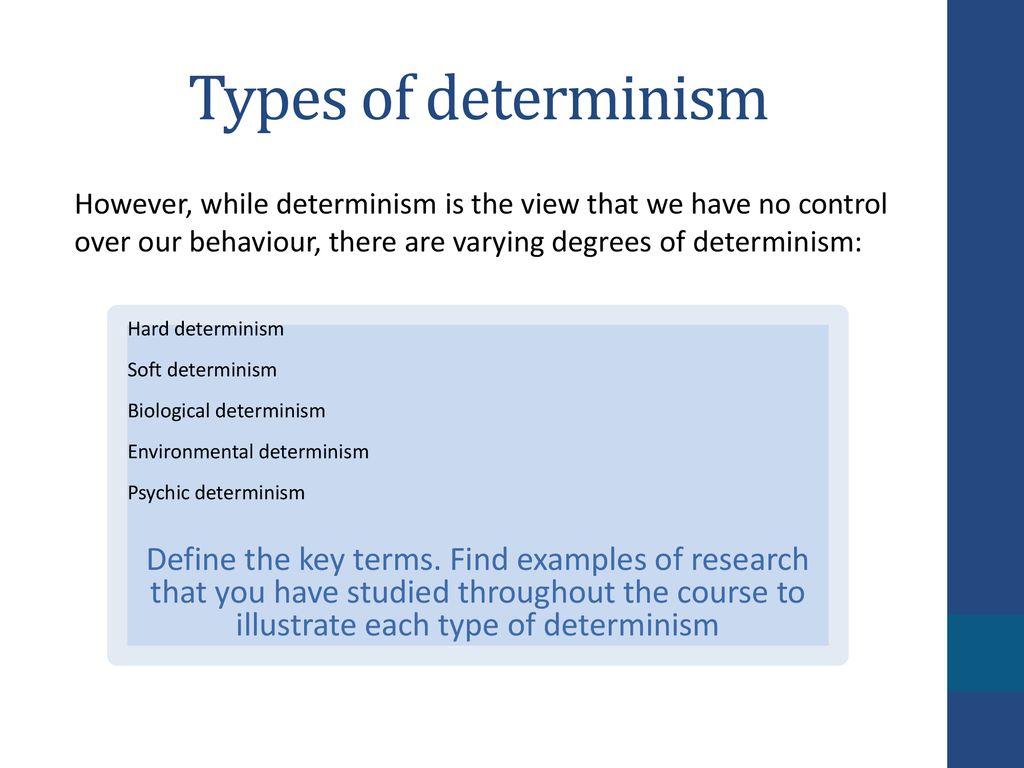Determinism Vs Free Will Ppt Download