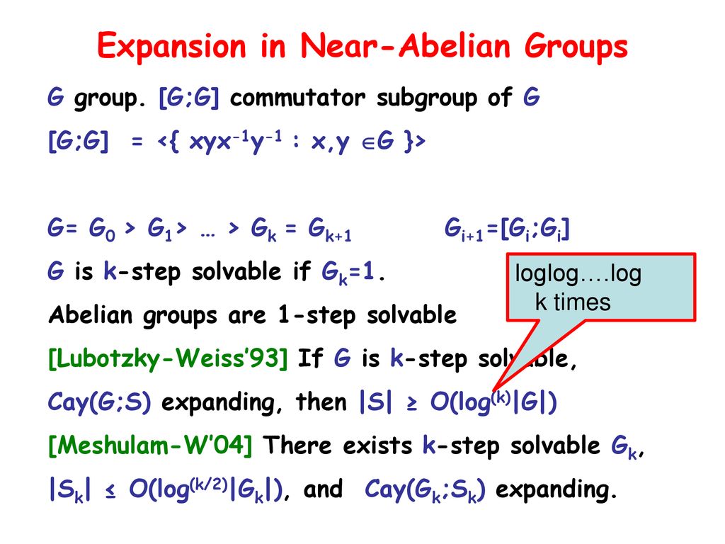 Expander Graphs Applications And Combinatorial Constructions Ppt Download