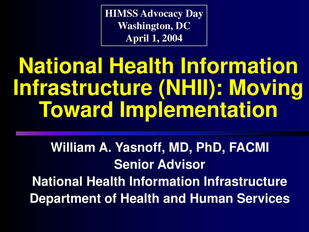 HIMSS Advocacy Day Washington, DC April 1, ppt download