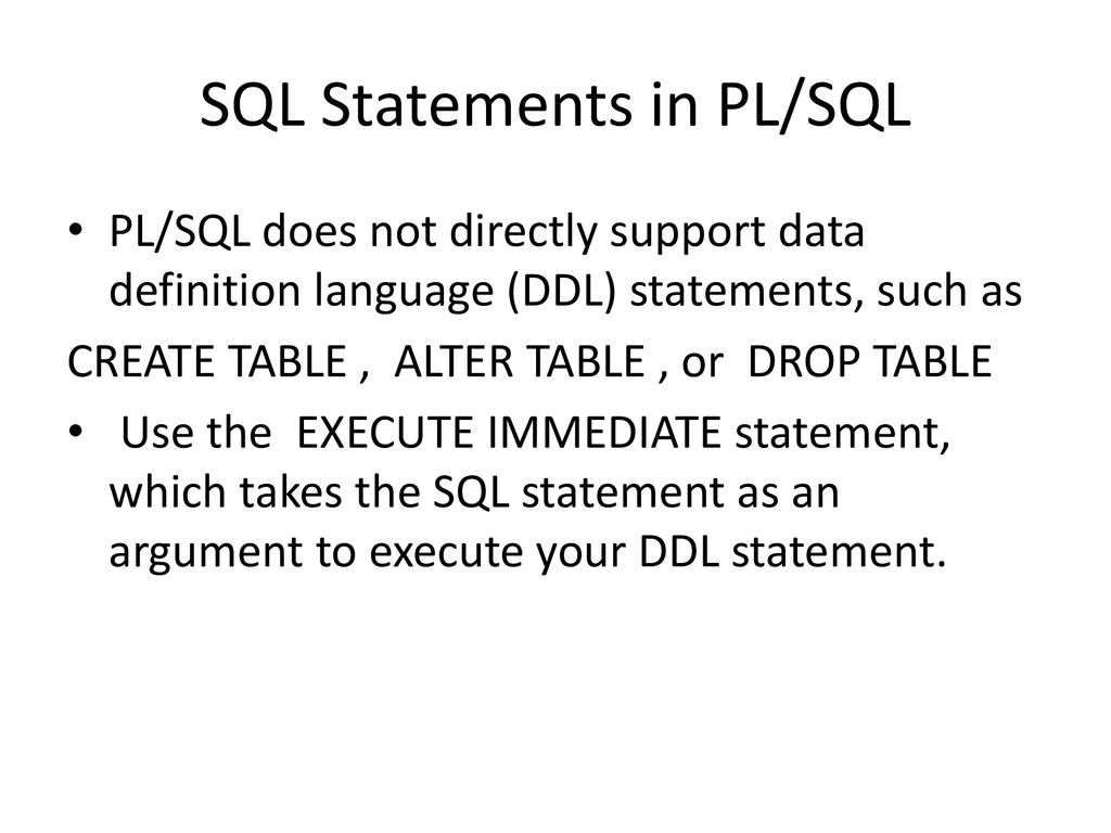 Variables and control statements in pl sql ppt download