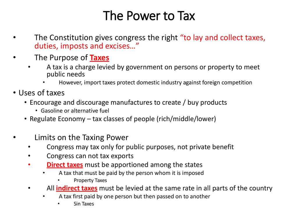Chapter 6 Powers of Congress - ppt download
