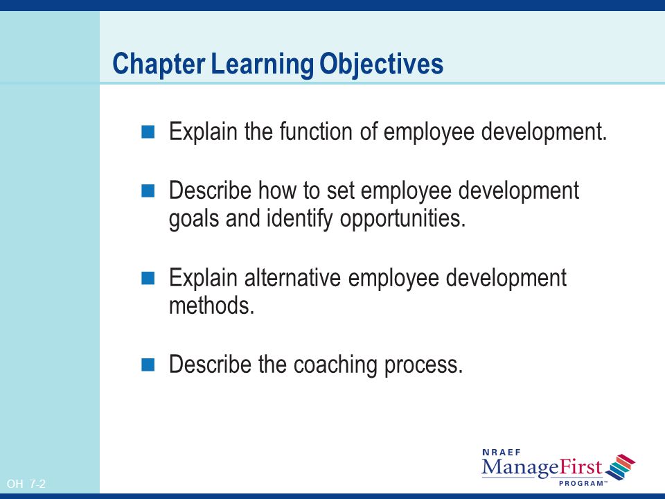 Chapter Learning Objectives