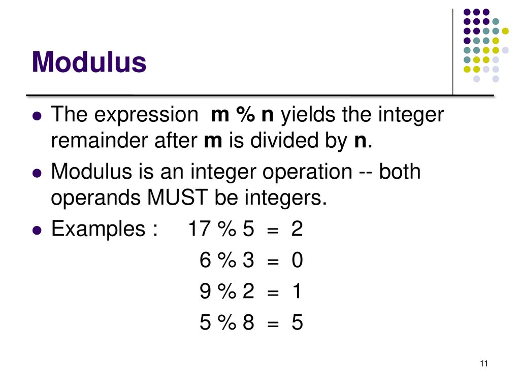 Arithmetic Operators in C - ppt download